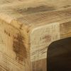 vidaXL Table basse Marron 50 x 50 x 35 cm Bois de mangue massif