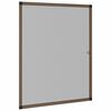 vidaXL &Eacute;cran anti-insectes pour fen&ecirc;tres Marron 130 x 150 cm