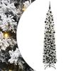 vidaXL Sapin de No&euml;l artificiel Vert 240 cm PVC et acier et plastique