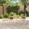 vidaXL Chaise de jardin 2 pcs Huile Naturelle Bois d'Acacia Massif