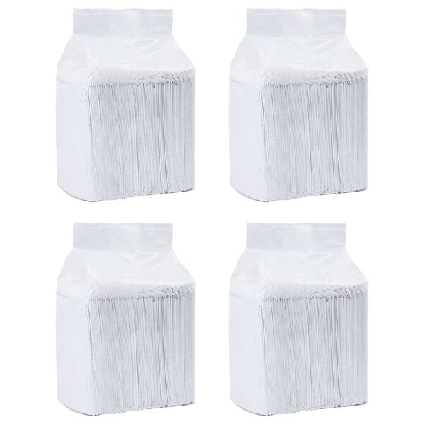 vidaXL Tapis d'entra&icirc;nement pour animaux en tissu non tiss&eacute; 200 pcs