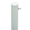 vidaXL Auvent lat&eacute;ral r&eacute;tractable de patio 200x600 cm Cr&egrave;me