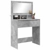 vidaXL Tables de maquillage pour chambre Gris b&eacute;ton 80 x 39,6 x 135 cm