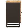 vidaXL Armoire de salle de bain avec stockage Naturel 38 x 33 x 58 cm