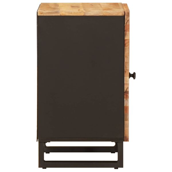 vidaXL Armoire de salle de bain avec stockage Naturel 38 x 33 x 58 cm