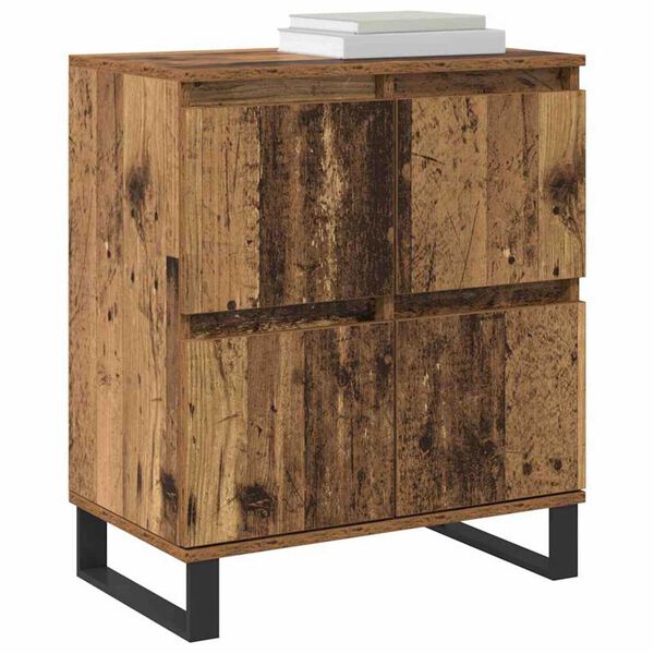 vidaXL Buffet 2 pcs Bois ancien 60 x 35 x 70 cm