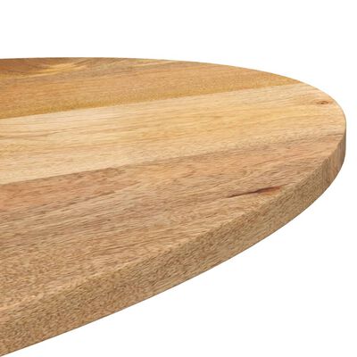 vidaXL Dessus de table 80x40x2,5 cm ovale bois massif de manguier