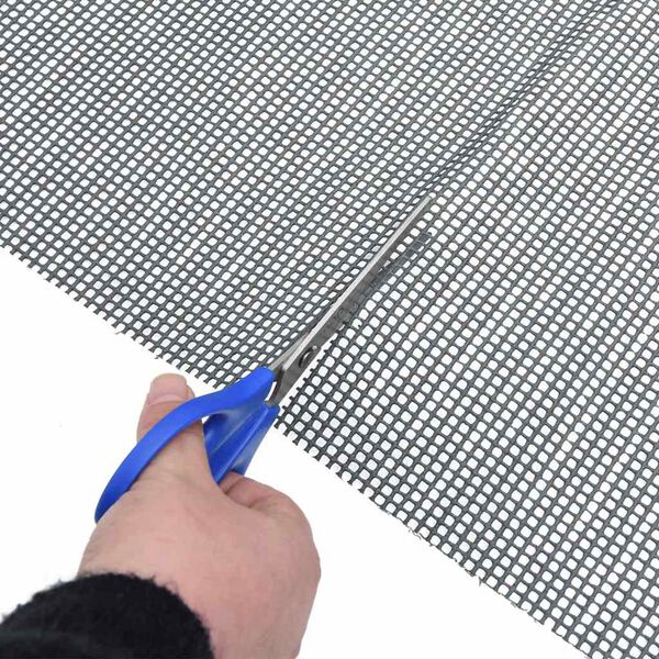 vidaXL Tapis de tente Anthracite 400 &times; 350 cm Polyester