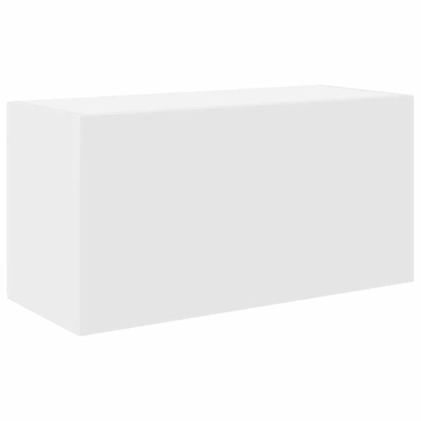 vidaXL Armoire murale de bain blanc 60x25x30 cm bois d'ing&eacute;nierie