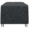 vidaXL Housse pour meubles Uni Noir 229 x 113 x 73 cm 210D