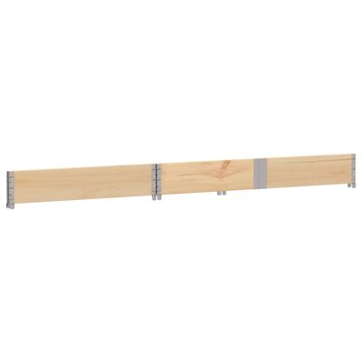 vidaXL Collier de palette 150x100 cm bois de pin solide