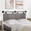 vidaXL T&ecirc;te de lit suspendue Montage mural Taupe 150 x 55 x 5 cm tissu