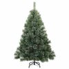vidaXL Sapin de No&euml;l artificiel avec 150 LED Vert 120 cm PE et PVC