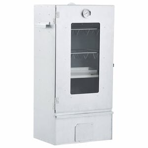 vidaXL Fumoir de four &agrave; BBQ avec 1 kg de copeaux de bois 44,5x29x83 cm