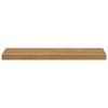 vidaXL &Eacute;tag&egrave;re Murale 2 pcs Marron 80 x 23,5 x 4 cm Bois d'ing&eacute;nierie