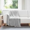 vidaXL Jet&eacute; Gris 130 x 150 cm Toison