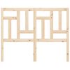 vidaXL T&ecirc;te de lit 205,5x4x100 cm Bois massif de pin