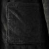 vidaXL Peignoir avec capuche Noir xxl Flanelle