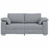 vidaXL Canap&eacute; Gris clair 180 x 77 x 82 cm tissu