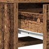 vidaXL Table de Toilette avec tiroir Bois ancien 50 x 41 x 140 cm