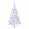 vidaXL Sapin de No&euml;l artificiel avec 300 LED Blanc 180 cm PVC et Acier