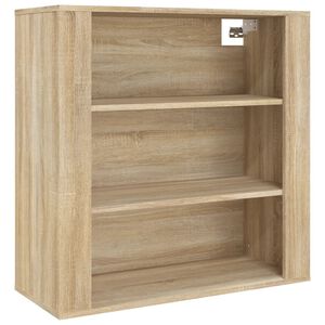 vidaXL Armoire murale Ch&ecirc;ne sonoma 80x33x80 cm Bois d'ing&eacute;nierie