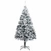 vidaXL Sapin de No&euml;l avec 300 LED avec support Vert 300 cm PVC