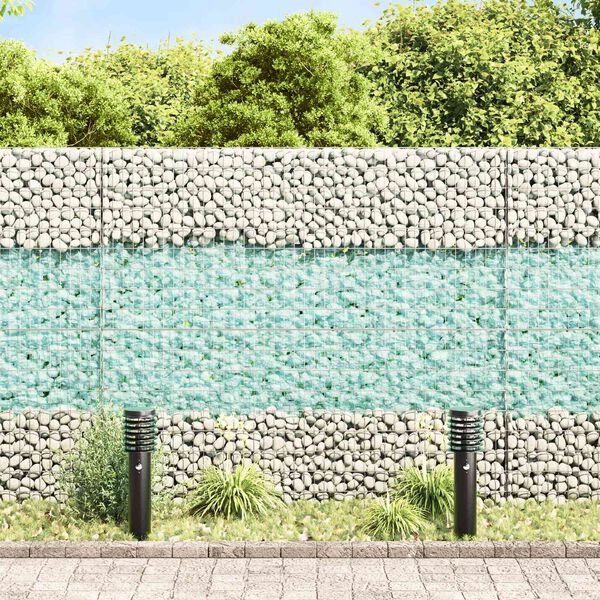 vidaXL Pierres de Jardin Turquoise 12 cm Verre