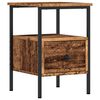 vidaXL Table de chevet vieux bois 34x36x50 cm bois d&rsquo;ing&eacute;nierie