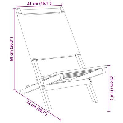 vidaXL Chaises de jardin lot de 2 taupe bois d'acacia massif et tissu