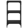 vidaXL Biblioth&egrave;que Ch&ecirc;ne noir 40 x 33 x 70,5 cm