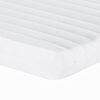 vidaXL Matelas en mousse blanc 100x210 cm 7 zones dureté 20 ILD