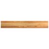 vidaXL Appuis de fen&ecirc;tre 2 pcs marron clair bois de ch&ecirc;ne massif