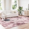 vidaXL Tapis Shaggy &agrave; poils longs NAVARRA rose poudr&eacute; 240x340 cm