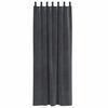 vidaXL Rideaux occultants 2 pcs Gris clair 140 x 245 cm Velours
