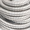 vidaXL Tuyau d'arrosage buse de pulv&eacute;risation argent&eacute; 0,6" 7,5 m inox