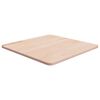 vidaXL Dessus de table carr&eacute; 50x50x1,5 cm Bois ch&ecirc;ne massif non trait&eacute;