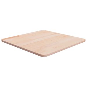 vidaXL Dessus de table carr&eacute; 50x50x1,5 cm Bois ch&ecirc;ne massif non trait&eacute;