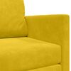 vidaXL Canap&eacute;-Lit 110cm Jaune tournesol Velours