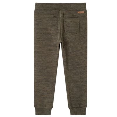 Pantalon de survêtement pour enfants mélange kaki 92