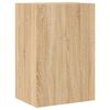 vidaXL Unit&eacute;s murales TV 6 pcs ch&ecirc;ne sonoma bois d'ing&eacute;nierie