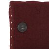 vidaXL Lit avec matelas et USB Rouge bordeaux Tissu 90x200 cm