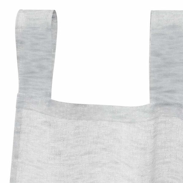 vidaXL Rideau en Voile 2 pcs Gris clair 260 x 140 cm Polyester