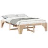 vidaXL Cadre de lit Marron 160 x 200 cm Pin massif