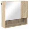 vidaXL Ensemble de mobilier de salle de bain 5 pcs Ch&ecirc;ne Sonoma