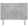vidaXL Table basse gris b&eacute;ton 102x50x40 cm bois d'ing&eacute;nierie