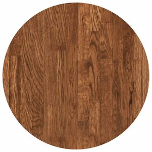 vidaXL Plateau de table Marron Clair &Oslash; 40 x 2,5 cm