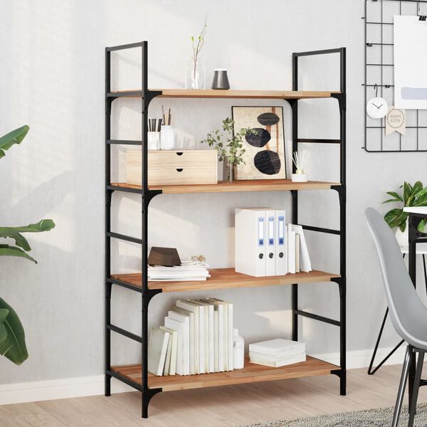 vidaXL &Eacute;tag&egrave;res flottantes 3 pcs 60x40x2 cm acacia massif &agrave; l'huile
