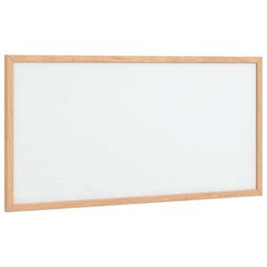 vidaXL Tableau blanc magn&eacute;tique avec cadre en bois de pin massif 60 x 30 cm