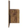 vidaXL Cabinet de chevet mural 2 pcs Bois Ancien 48,5 x 32,5 x 80 cm